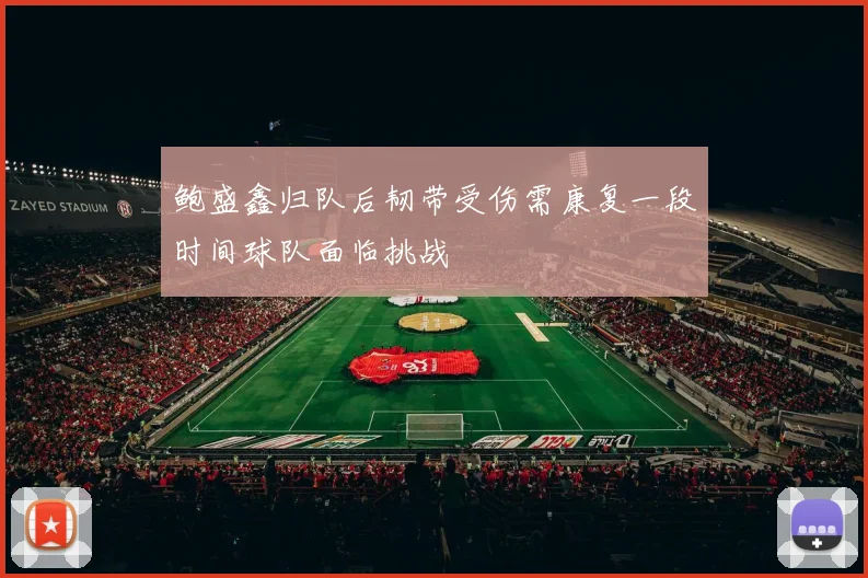 鲍盛鑫归队后韧带受伤需康复一段时间球队面临挑战